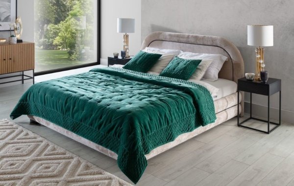 Narzuta typu velvet Alpana zieleń 240x220