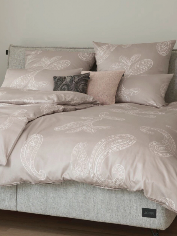 Joop pościel mako-satin Paisley taupe 4120 135x200