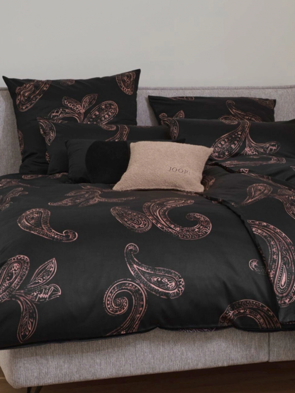 Joop pościel mako-satin Paisley black 4120 135x200