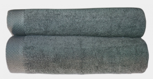Nowoczesny ręcznik jednolity szary 700g - 30x50, 50x100, 70x140