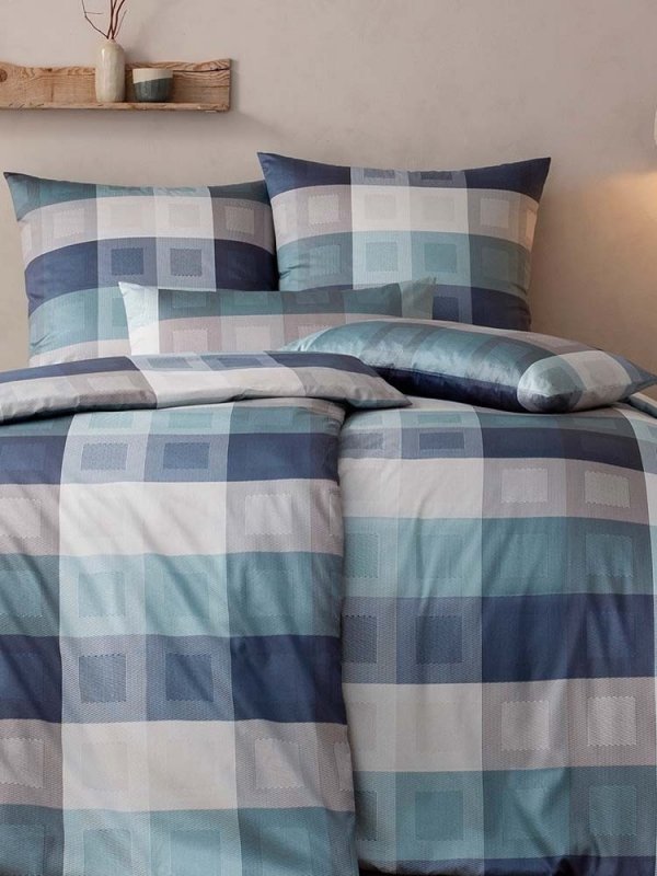 Estella schweizer satin Armando navy 2181 135x200