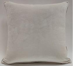 Poszewka welwet krem 45x45