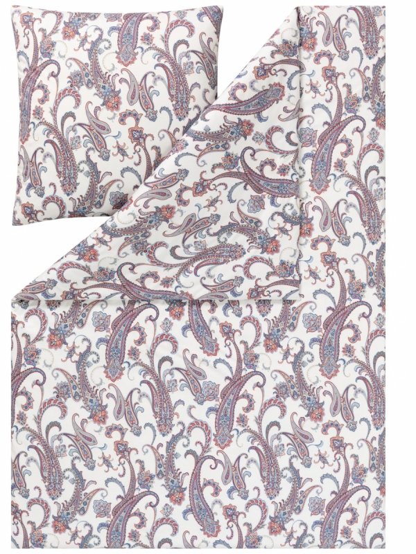 Estella pościel mako- jersey Saskia blau 6547 155x200