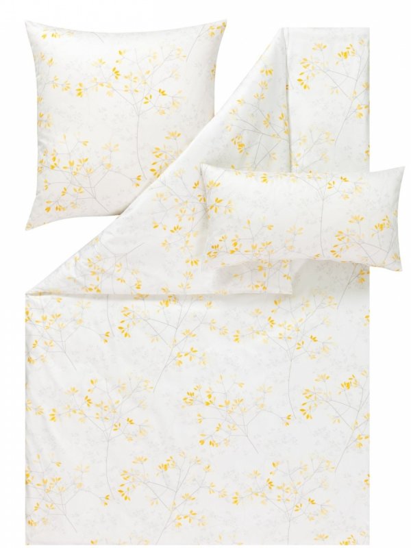 Estella mako-satin Svenja gelb 7965 135x200
