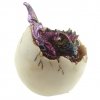 figurki i prezenty w stylu fantasy - Smocze jajo i fioletowe smoczątko - Mały Smok