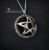 naszyjnik pentagram astralny - magiczna biżuteria wisiorek z pentagramem
