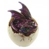 figurki i prezenty w stylu fantasy - Smocze jajo i fioletowe smoczątko - Mały Smok
