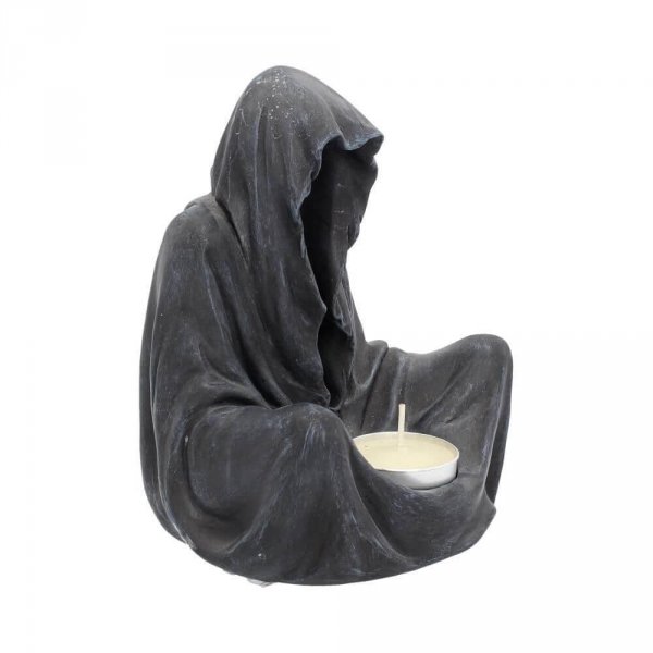 gotycki świecznik - figurka Mroczny Duch &quot;Final Flame&quot; od Nemesis Now | LunaMarket.pl