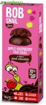 PRZEKĄSKA JABŁKO - MALINA W CZEKOLADZIE BOB SNAIL CHOCO