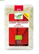 CUKIER TRZCINOWY JASNY EKOLOGICZNY BIO PLANET 500 g