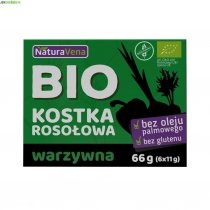 BULION - KOSTKI WARZYWNE BEZGLUTENOWE BIO NATURAVENA 66 g