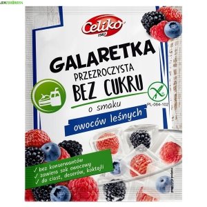 GALARETKA OWOCE LEŚNE PRZEZROCZYSTA CELIKO