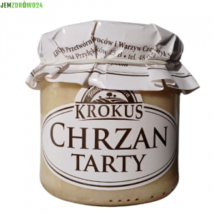 CHRZAN TARTY BEZ PIROSIARCZYNU / KONSERWANTÓW KROKUS 180 g
