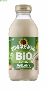 ŻUREK ŻUR JAGLANY BEZGLUTENOWY BIO KOWALEWSKI 320 ml