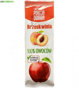 LISTEK JABŁKO - BRZOSKWINIA JABŁKOWO - BRZOSKWINIOWY PORCJA DOBRA 16 g