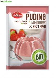 BUDYŃ TRUSKAWKOWY BEZGLUTENOWY BIO AMYLON 40 g