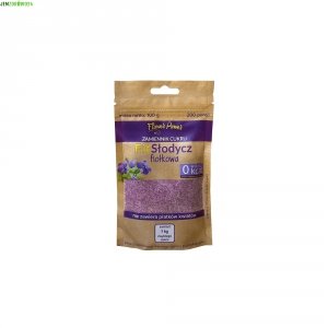 FIT SŁODYCZ FIOŁKOWA KETO 0 KALORII DAWNIEJ JAKO CUKIER FIOŁKOWY FLOWER POWER 100 g 