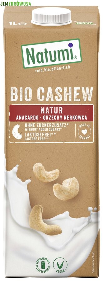 NAPÓJ Z ORZECHÓW NERKOWCA NATUMI BIO 1 l