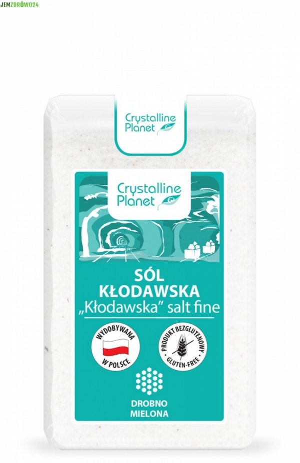 SÓL KŁODAWSKA DROBNO MIELONA CRYSTALLINE PLANET 600 g