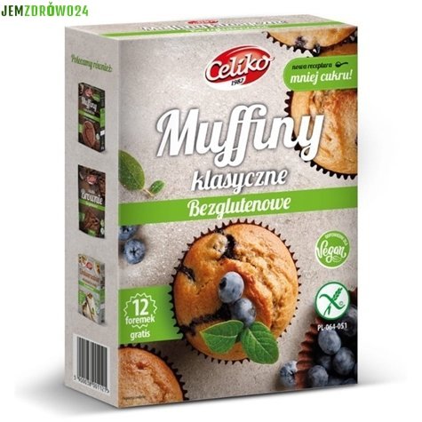 Muffiny klasyczne Celiko 280 g
