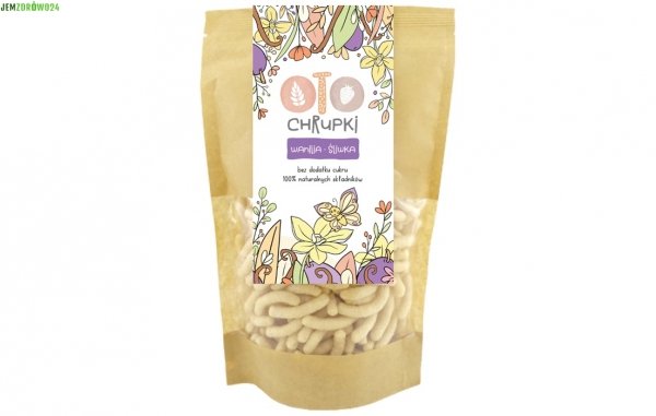 OTO CHRUPKI ŚLIWKA - WANILIA OTOLANDIA 25 g NOWOŚĆ!