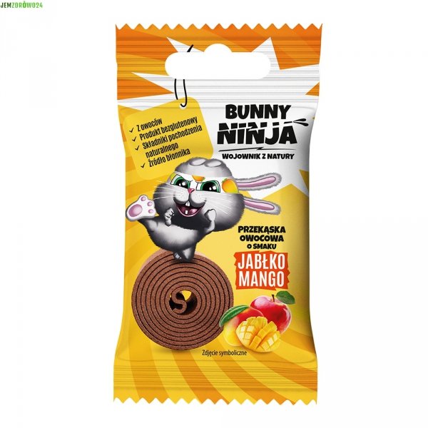 PRZEKĄSKA JABŁKO - MANGO BUNNY NINJA 15 g
