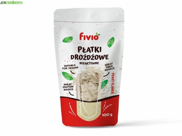 PŁATKI DROŻDŻOWE NIEAKTYWNE FIVIO 100 g