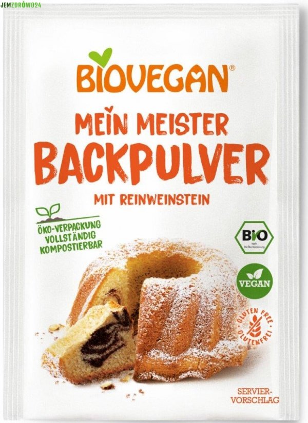 PROSZEK DO PIECZENIA BEZGLUTENOWY BIOVEGAN 3 szt.