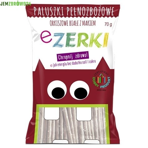 eZERKI białe orkiszowe makowe 70 g