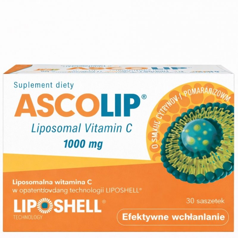 Witamina C Ascolip Liposomal 30 saszetek
