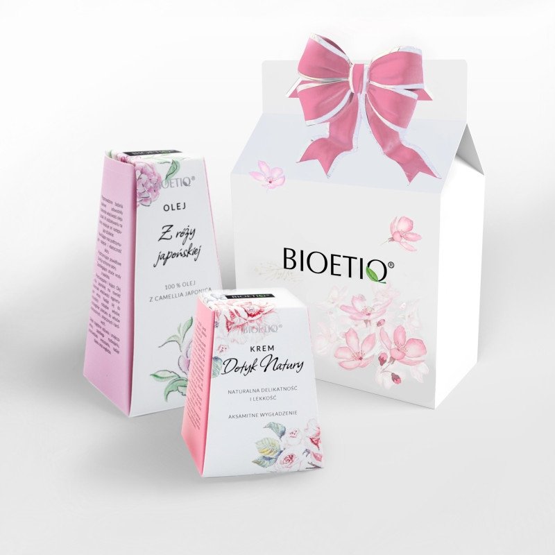 Zestaw Krem do Twarzy Dotyk Natury 50ml + Olej z Rózy Japońskiej 30ml