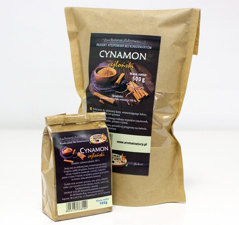 Cynamon Cejloński Mielony 500g