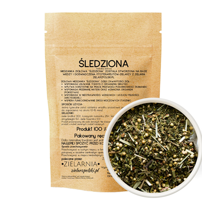 Śledziona Herbatka Ziołowa 100g