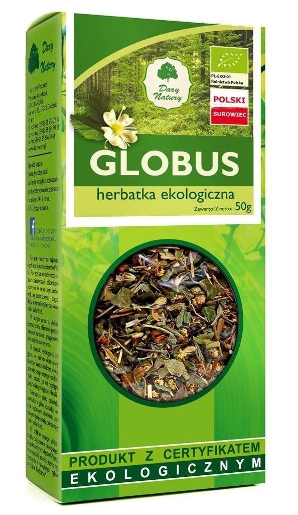 Herbatka Globus BIO 50 g