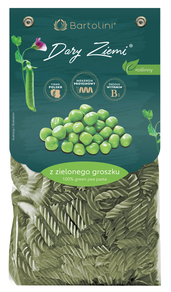 Makaron z Zielonego Groszku Świderek nr 2 250g