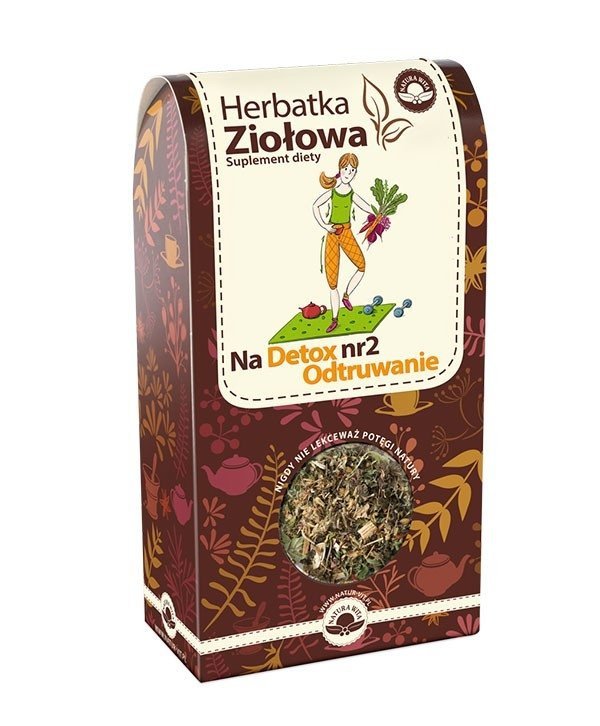 Herbata Ziołowa Detox Nr 2 Odtruwanie 80g