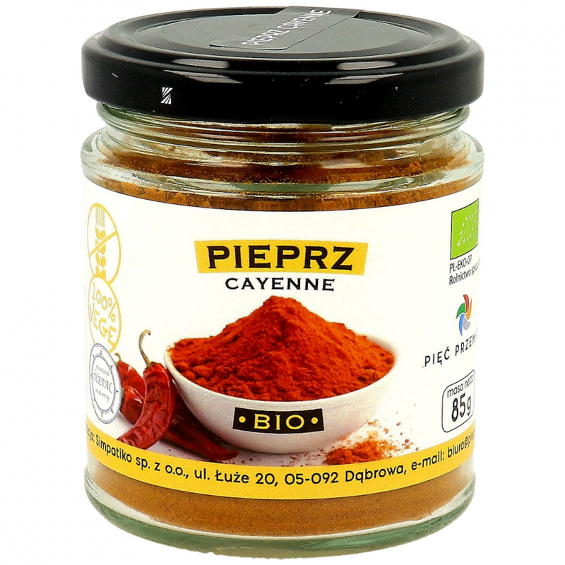 Pieprz Cayenne BIO 85g