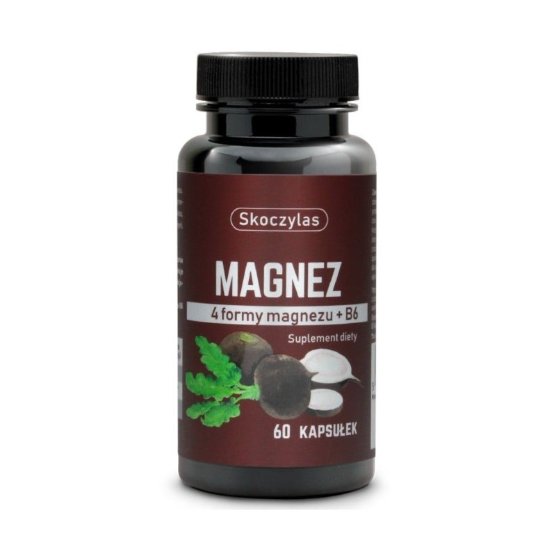 Magnez B6 Czarna Rzepa 60 kapsułek