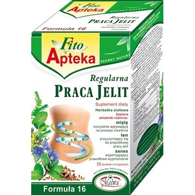 Herbatka Ziołowa Jelita 20 saszetek
