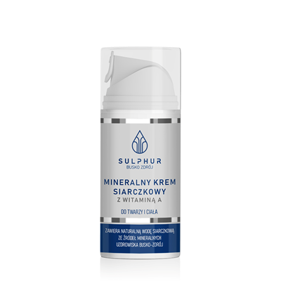 Mineralny Krem Siarczkowy z Witaminą A 100ml