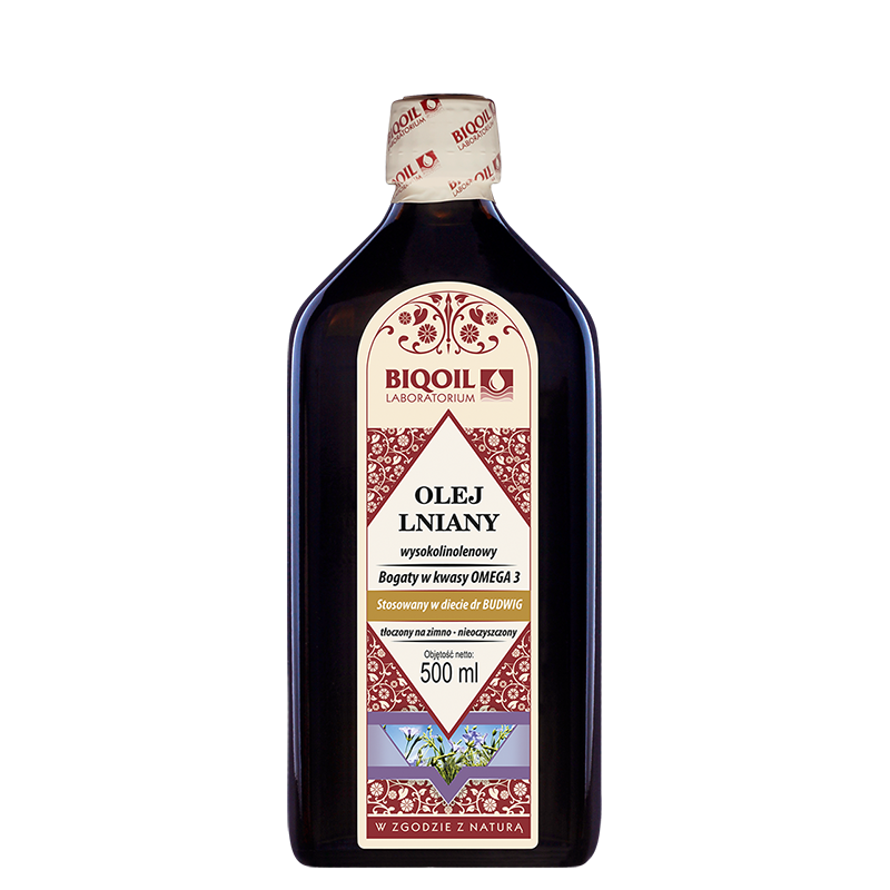 Olej Lniany 500 ml