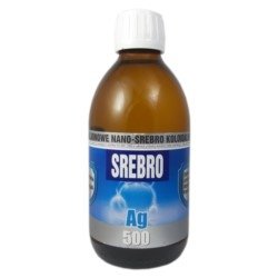 Nano - Srebro Koloidalne Ag500 50ppm 250ml