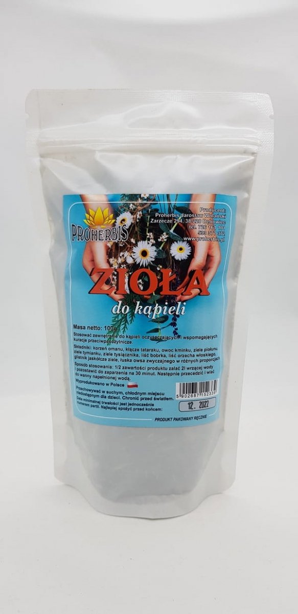 Zioła do Kąpieli Robak Sio 100g