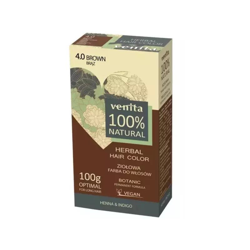 Farba do Włosów Ziołowa Brown 100g