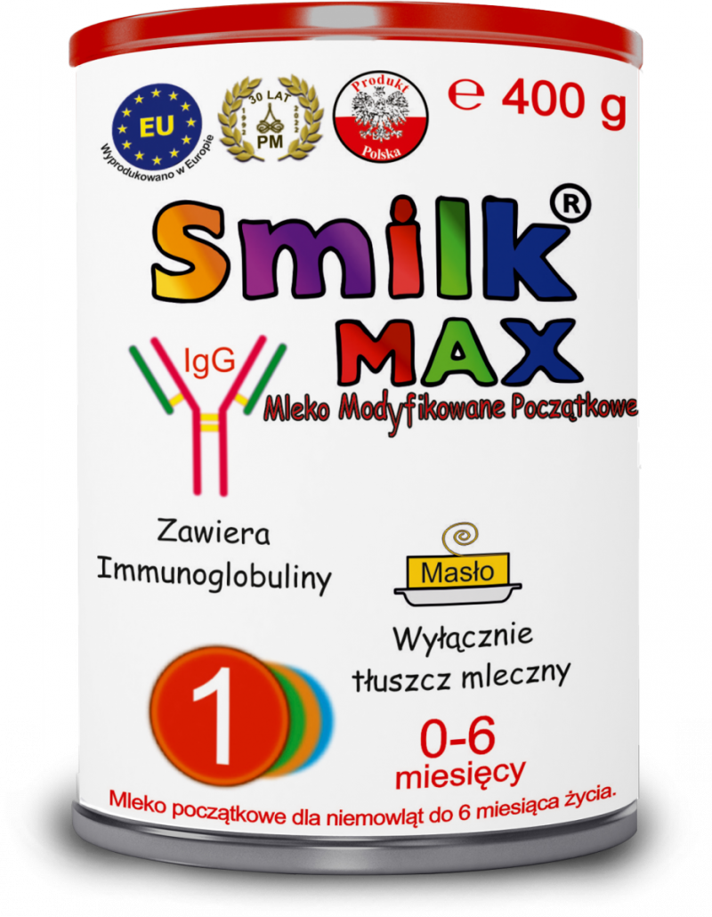 Mleko dla Dzieci Smilk Max 1 - 400g