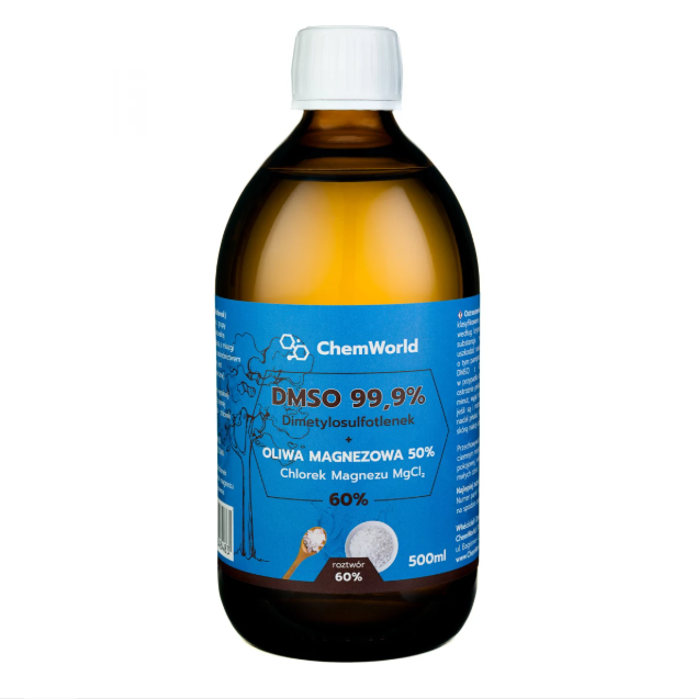 Oliwa Magnezowa DMSO + Chlorek Magnezu 500ml