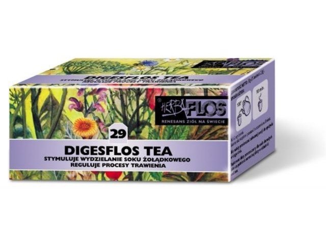 Digesfos TEA nr 29 - Herbatka dla Żołądka i Jelit 25 saszetek