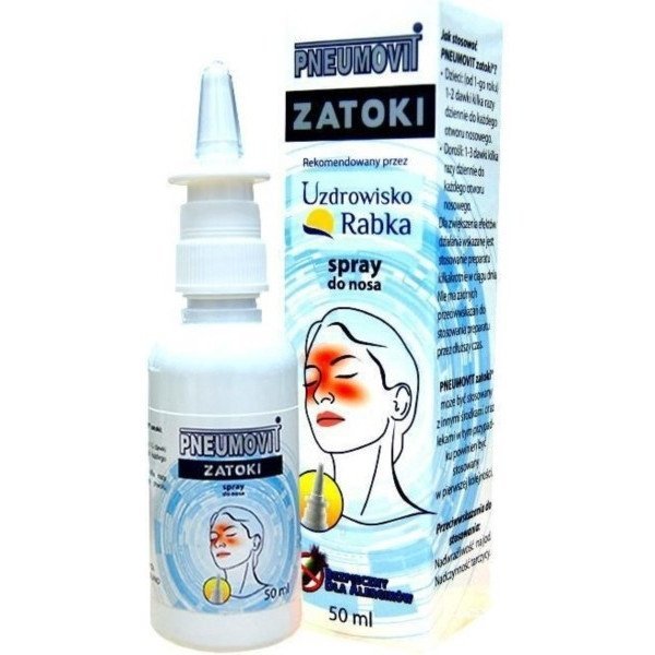 Pneumovit Zatoki Udrażnia i Oczyszcza 50ml