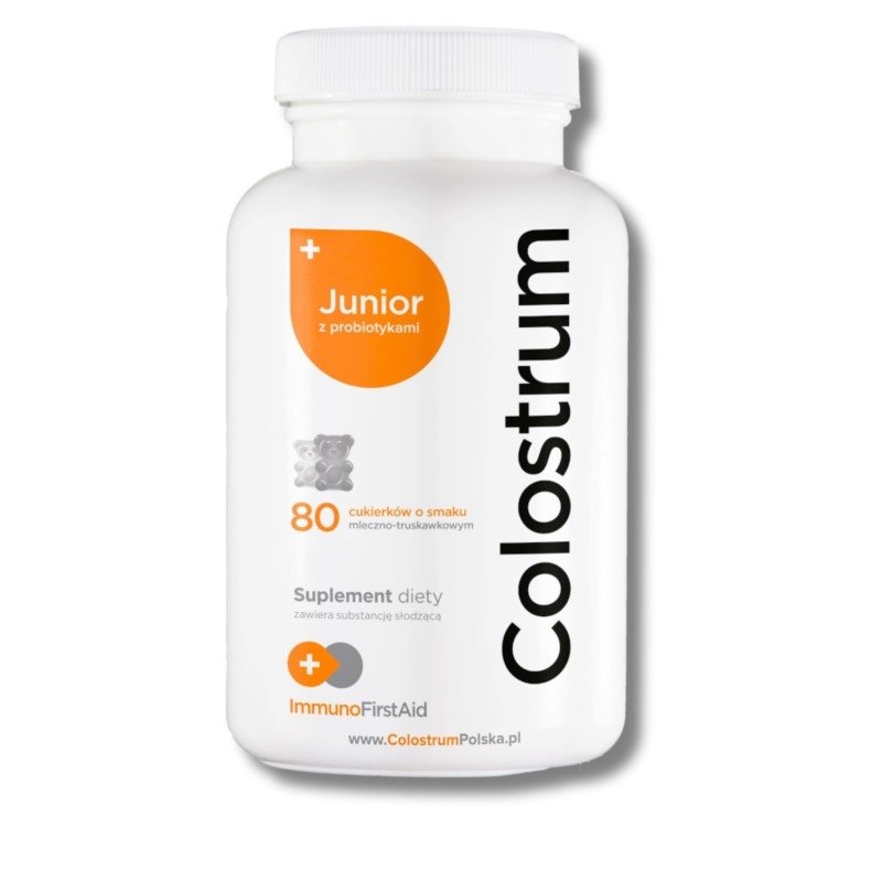 Colostrum JUNIOR cukierki 80 sztuk