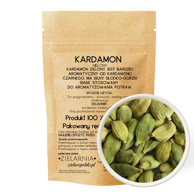 Kardamon Ziarno 50g